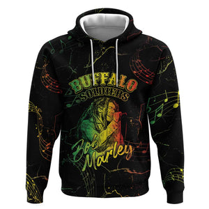 Reggae King Buffalo Soldier Hoodie Honoring The Legend