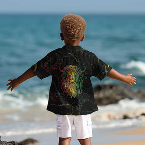 Reggae King Buffalo Soldier Kid Hawaiian Shirt Honoring The Legend