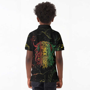 Reggae King Buffalo Soldier Kid Polo Shirt Honoring The Legend