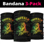 Reggae King Buffalo Soldier Neck Gaiter Honoring The Legend LT05