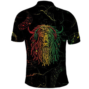 Reggae King Buffalo Soldier Polo Shirt Honoring The Legend