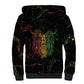 Reggae King Buffalo Soldier Sherpa Hoodie Honoring The Legend