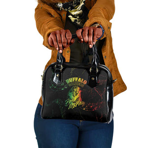 Reggae King Buffalo Soldier Shoulder Handbag Honoring The Legend