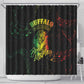 Reggae King Buffalo Soldier Shower Curtain Honoring The Legend