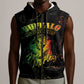 Reggae King Buffalo Soldier Sleeveless Zip Hoodie Honoring The Legend - African Pride