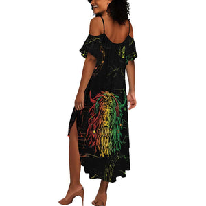 Reggae King Buffalo Soldier Summer Maxi Dress Honoring The Legend