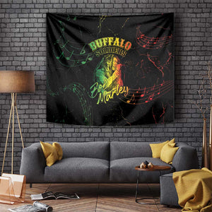 Reggae King Buffalo Soldier Tapestry Honoring The Legend