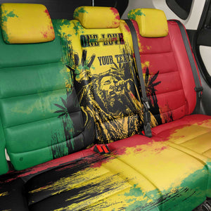 Legend Bob Personalized Back Car Seat Cover Reggae Grunge