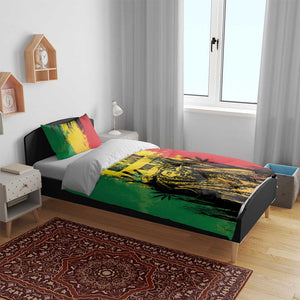 Legend Bob Personalized Bedding Set Reggae Grunge