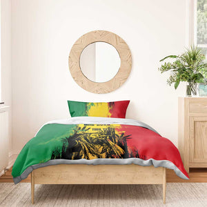 Legend Bob Personalized Bedding Set Reggae Grunge