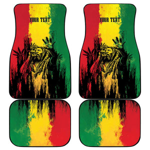 Legend Bob Personalized Car Mats Reggae Grunge