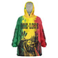 Legend Bob Personalized KId Wearable Blanket Hoodie Reggae Grunge