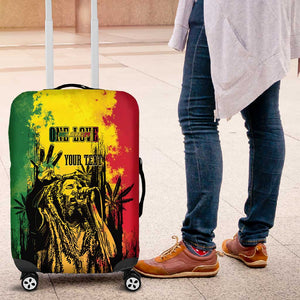 Legend Bob Personalized Luggage Cover Reggae Grunge