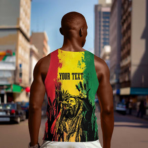 Legend Bob Personalized Men Tank Top Reggae Grunge