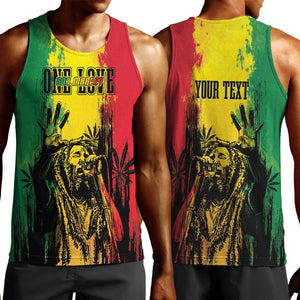 Legend Bob Personalized Men Tank Top Reggae Grunge