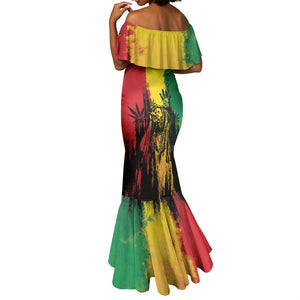 Legend Bob Personalized Mermaid Dress Reggae Grunge