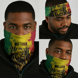 Legend Bob Personalized Neck Gaiter Reggae Grunge LT7