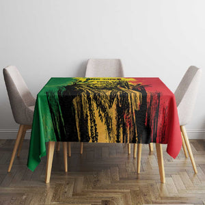 Legend Bob Personalized Tablecloth Reggae Grunge