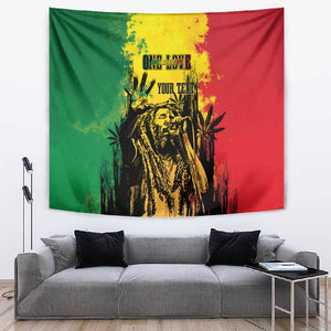 Legend Bob Personalized Tapestry Reggae Grunge