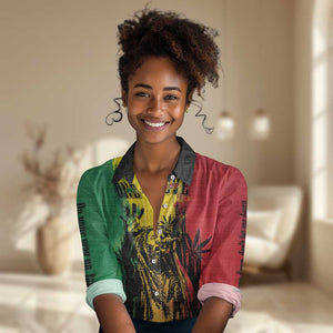 Legend Bob Personalized Women Casual Shirt Reggae Grunge