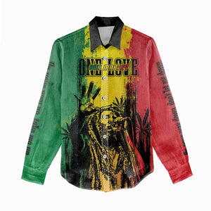 Legend Bob Personalized Women Casual Shirt Reggae Grunge