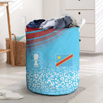 DR Congo WC2026 Guernsey Leopard Inspired Laundry Basket