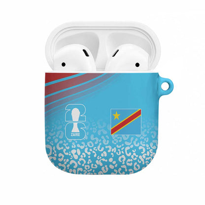 DR Congo WC2026 Guernsey Leopard Inspired AirPods Case