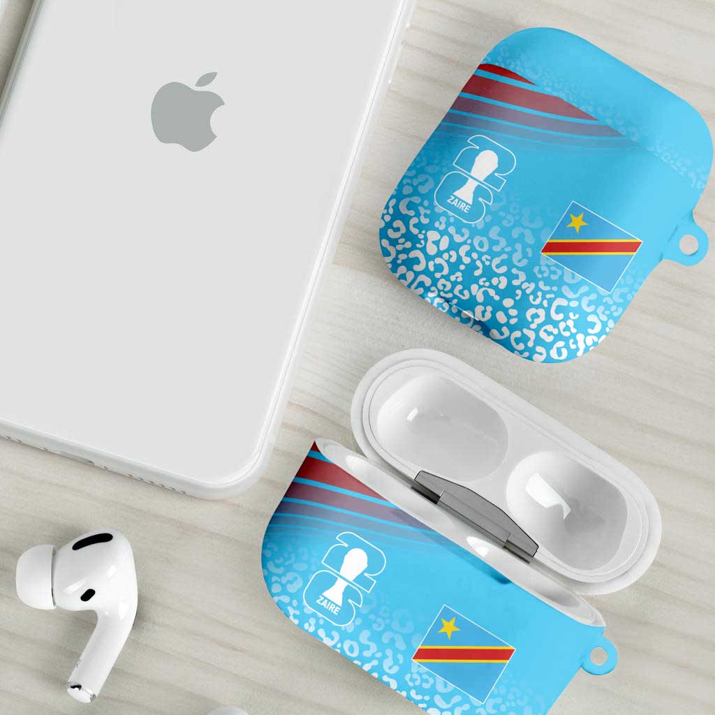 DR Congo WC2026 Guernsey Leopard Inspired AirPods Case