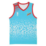 DR Congo WC2026 Custom Guernsey Leopard Inspired Basketball Jersey