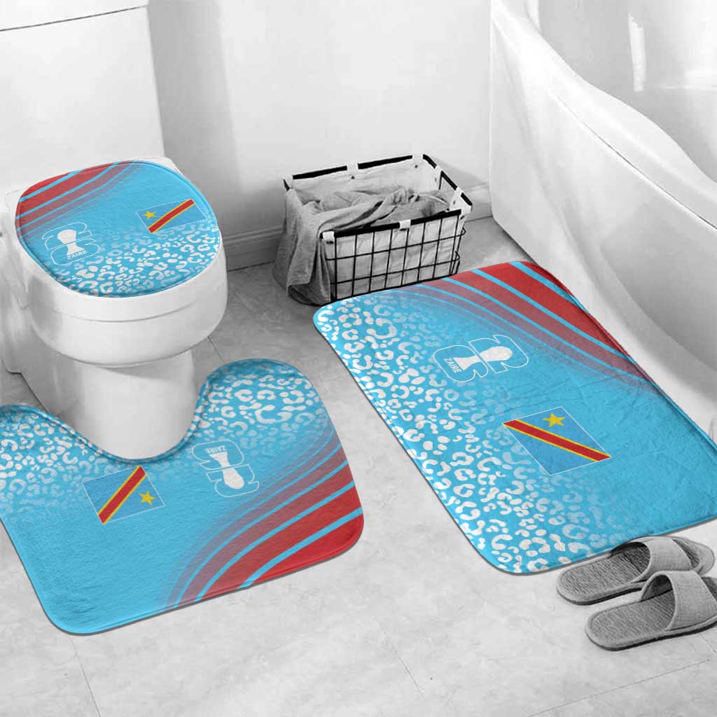 DR Congo WC2026 Guernsey Leopard Inspired Bathroom Set