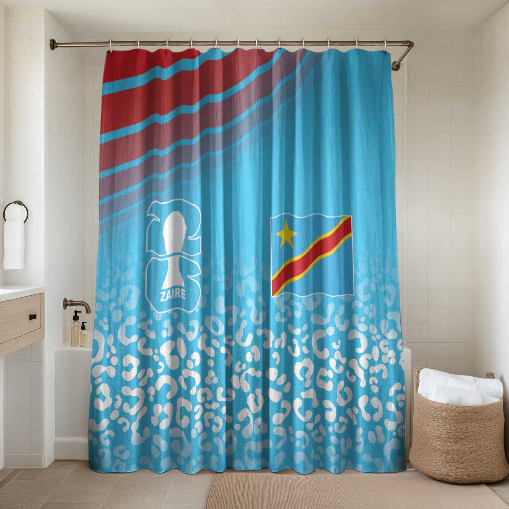 DR Congo WC2026 Guernsey Leopard Inspired Bathroom Set