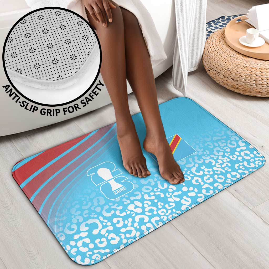 DR Congo WC2026 Guernsey Leopard Inspired Bathroom Set