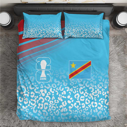 DR Congo WC2026 Guernsey Leopard Inspired Bedding Set