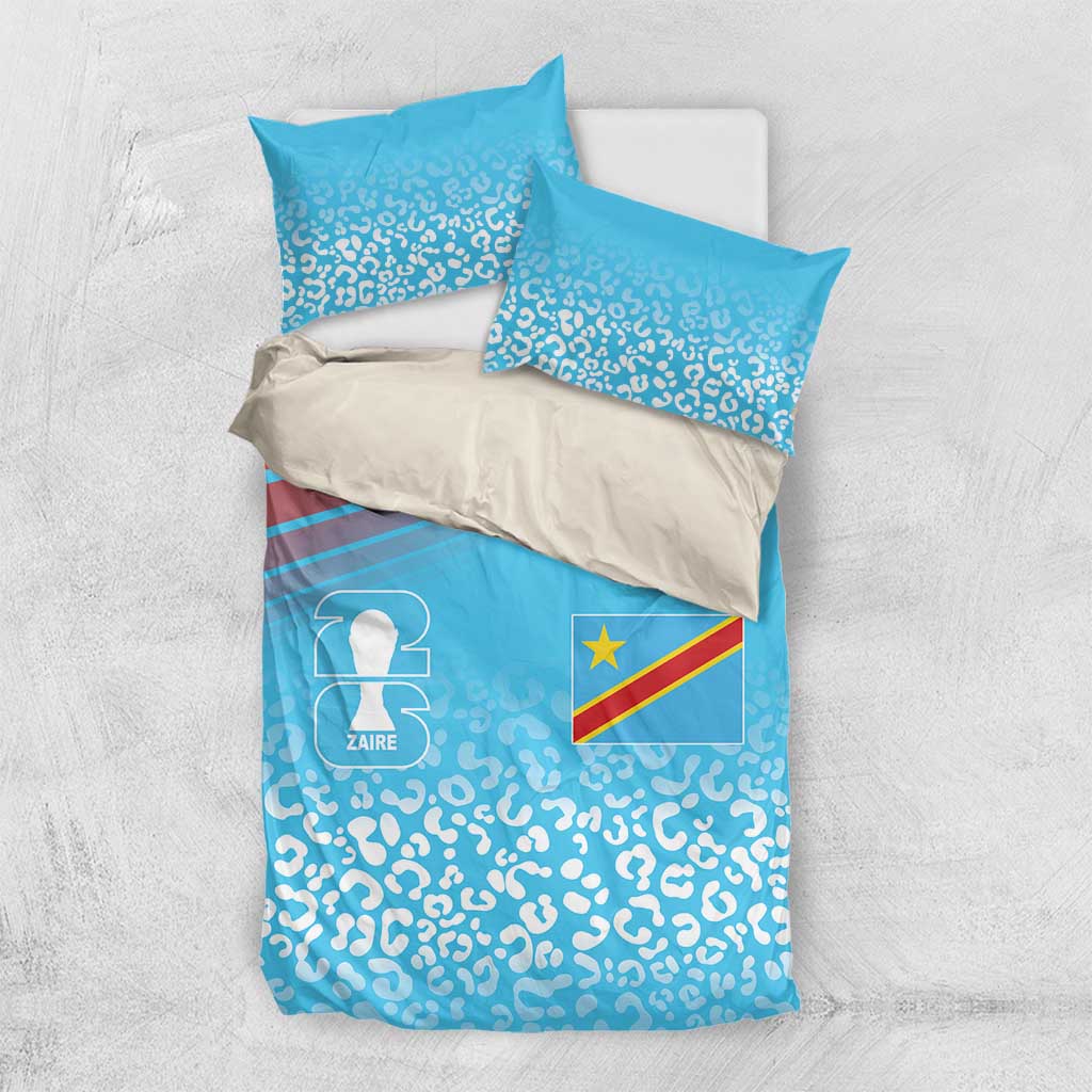 DR Congo WC2026 Guernsey Leopard Inspired Bedding Set