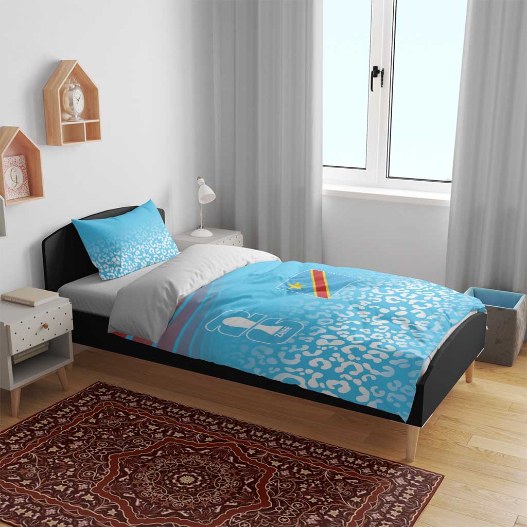 DR Congo WC2026 Guernsey Leopard Inspired Bedding Set