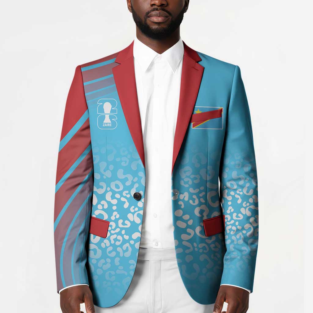 DR Congo WC2026 Custom Guernsey Leopard Inspired Blazer