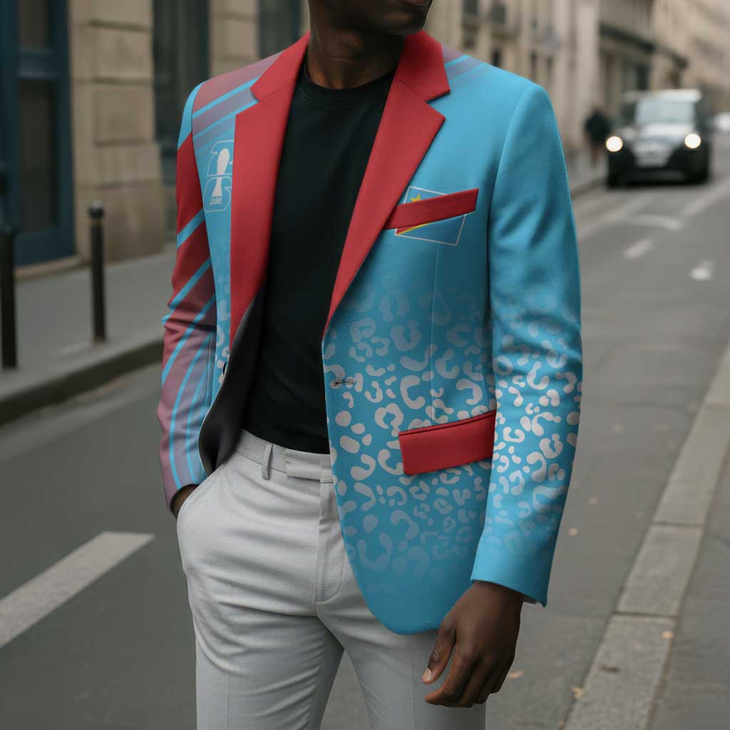DR Congo WC2026 Custom Guernsey Leopard Inspired Blazer