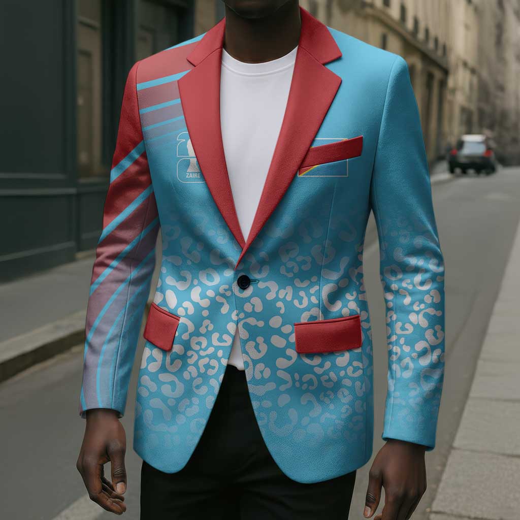 DR Congo WC2026 Custom Guernsey Leopard Inspired Blazer