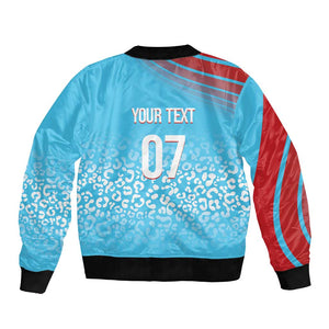 DR Congo WC2026 Custom Guernsey Leopard Inspired Bomber Jacket