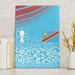 DR Congo WC2026 Guernsey Leopard Inspired Canvas Wall Art