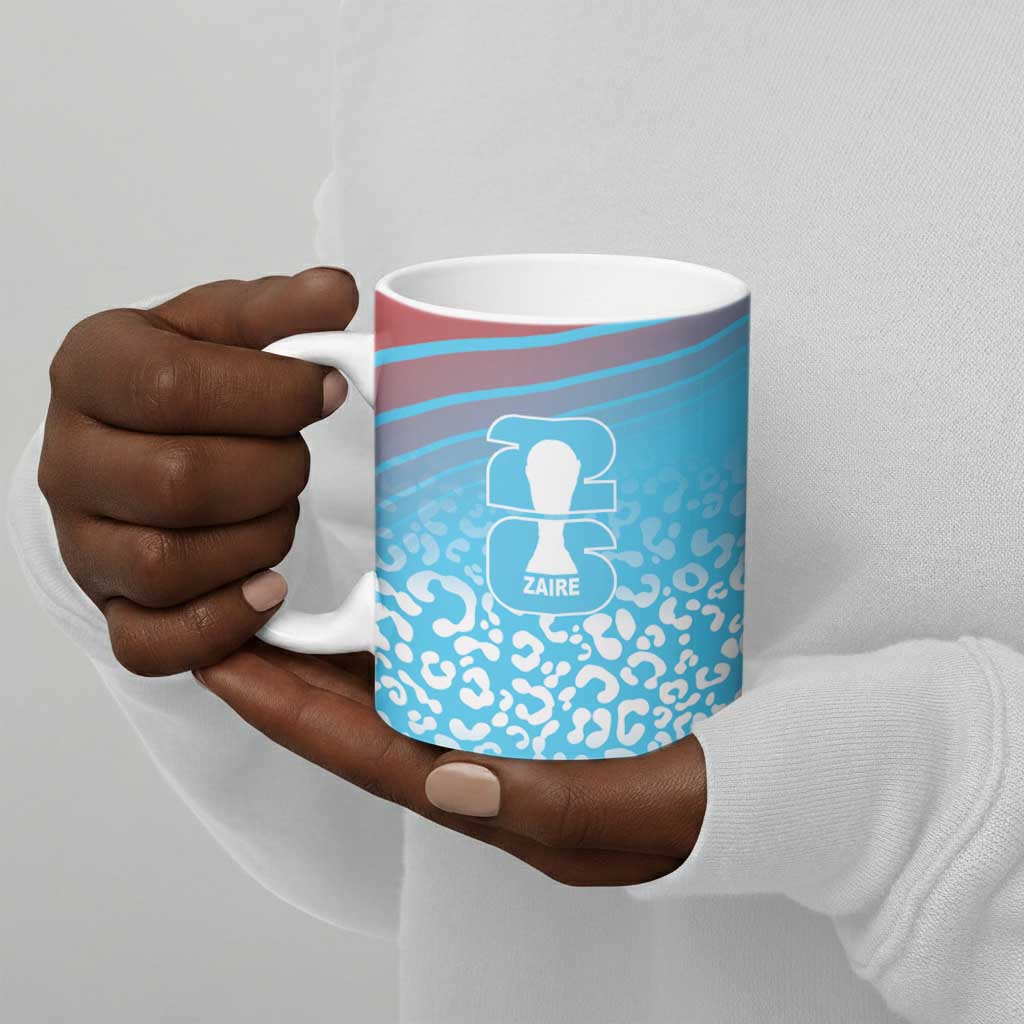 DR Congo WC2026 Custom Guernsey Leopard Inspired Ceramic Mug