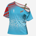 DR Congo WC2026 Custom Guernsey Leopard Inspired Cross Shoulder Shirt