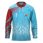 DR Congo WC2026 Custom Guernsey Leopard Inspired Hockey Jersey