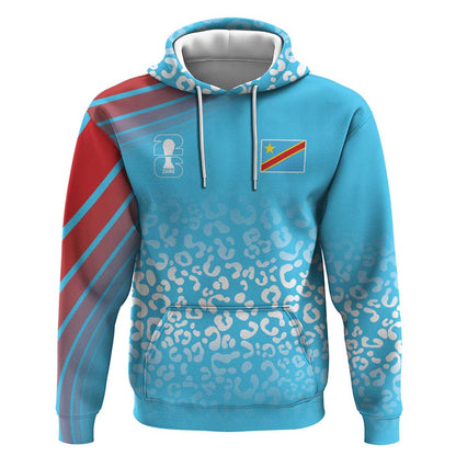 DR Congo WC2026 Custom Guernsey Leopard Inspired Hoodie