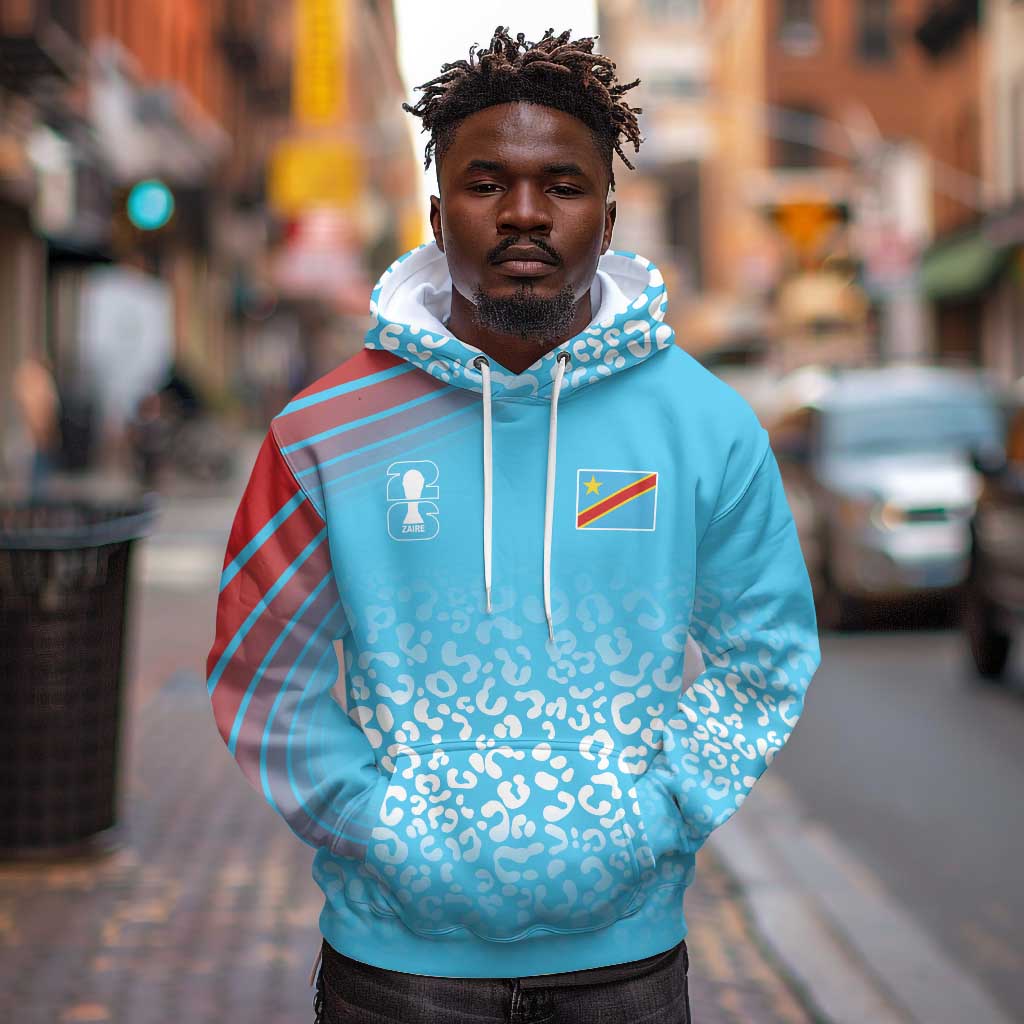 DR Congo WC2026 Custom Guernsey Leopard Inspired Hoodie
