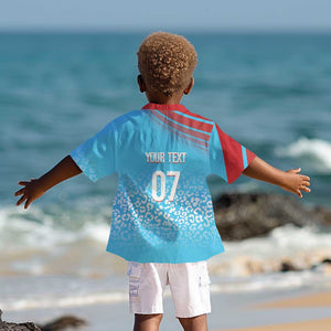 DR Congo WC2026 Custom Guernsey Leopard Inspired Kid Hawaiian Shirt