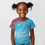 DR Congo WC2026 Custom Guernsey Leopard Inspired Kid T shirt