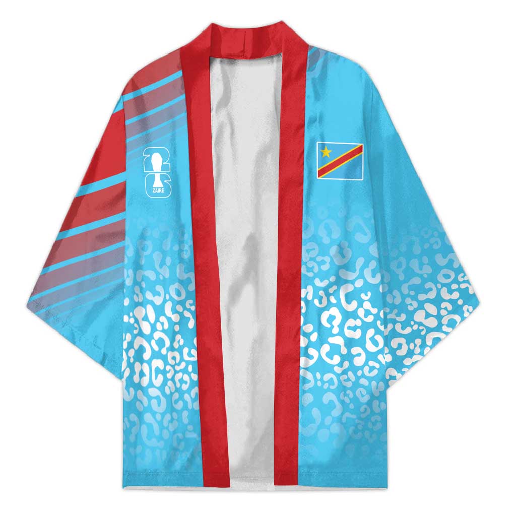 DR Congo WC2026 Custom Guernsey Leopard Inspired Kimono
