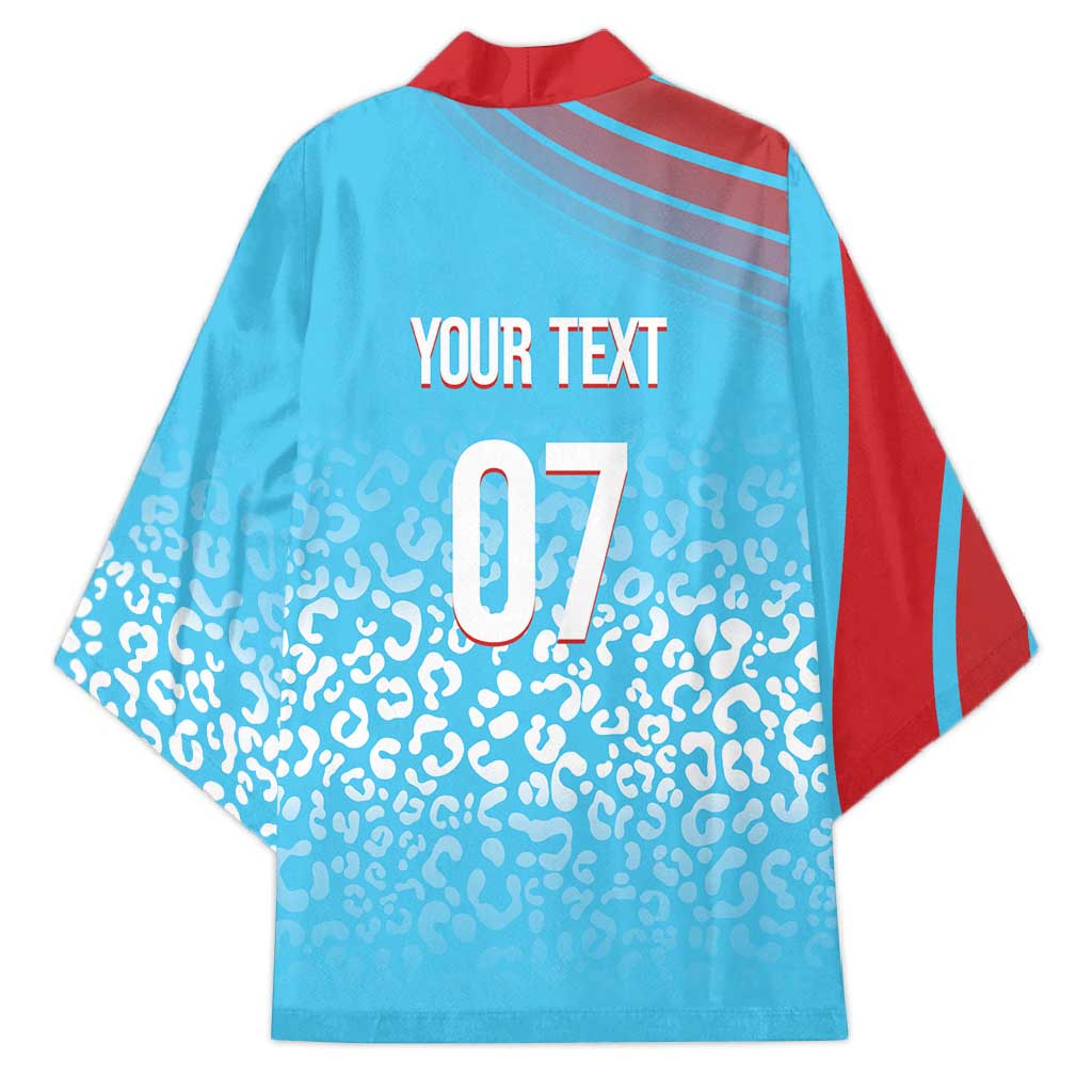 DR Congo WC2026 Custom Guernsey Leopard Inspired Kimono