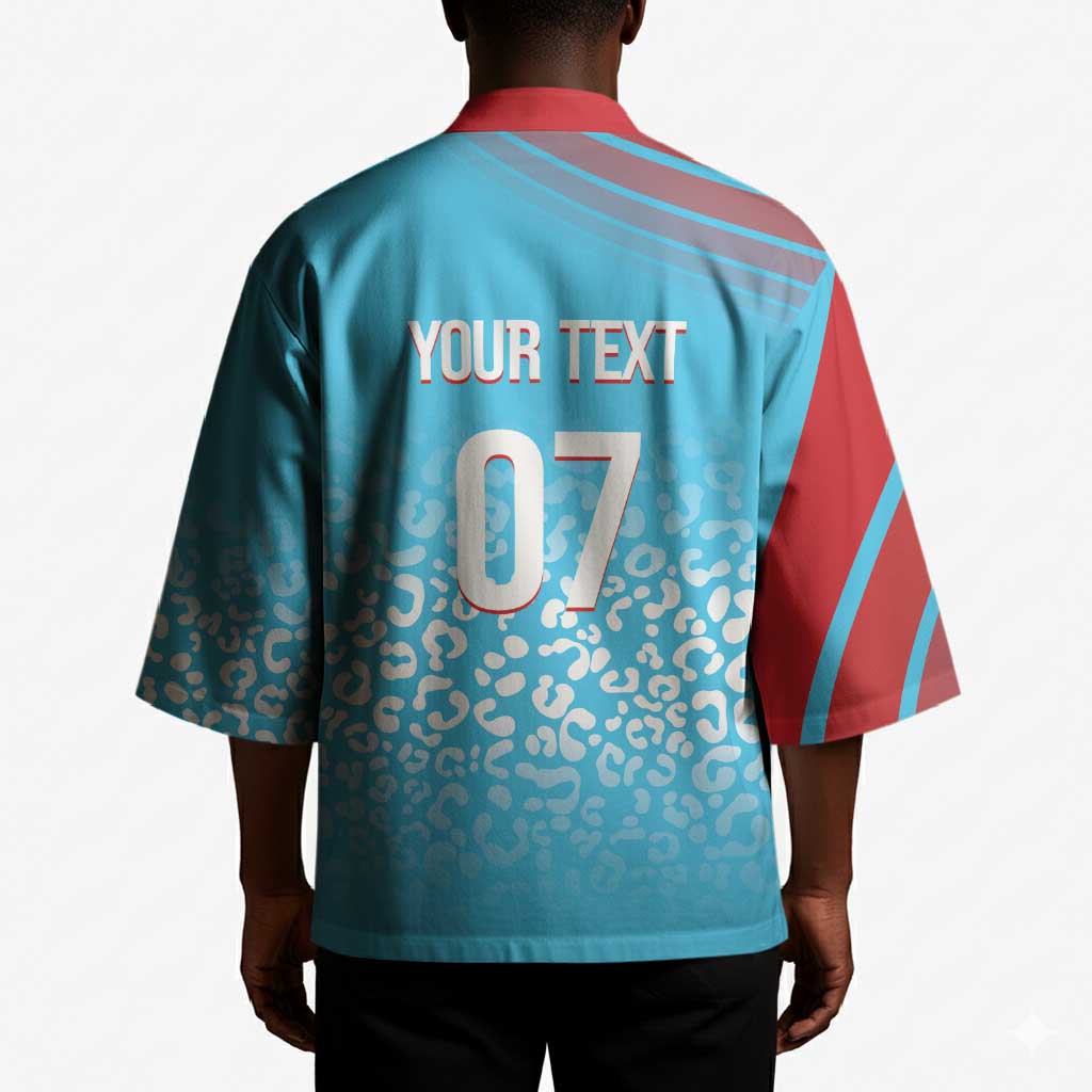 DR Congo WC2026 Custom Guernsey Leopard Inspired Kimono